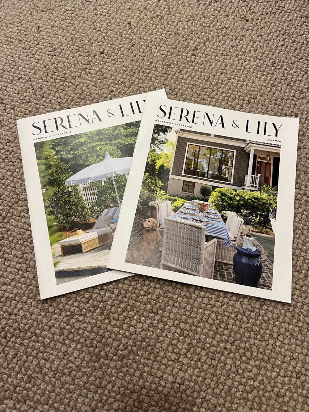 🎁 2 Serena & Lily catalogs - available as a FREE Gift w/ Purchase! NWT